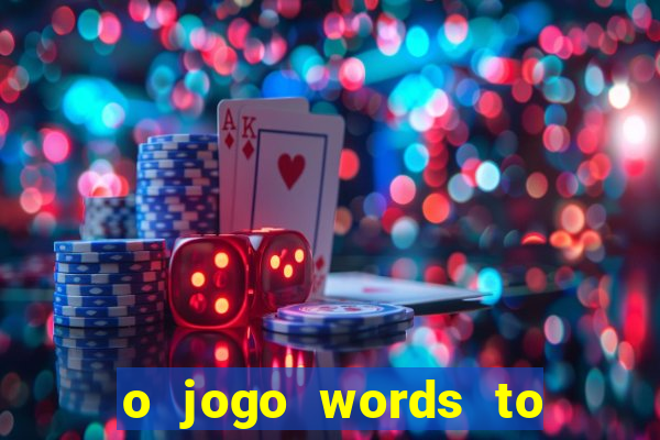 o jogo words to win paga mesmo